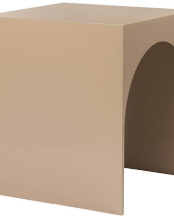 Sofabord   Kaffebord Kristina Dam Arch Stål Brun 40   40   46 Cm