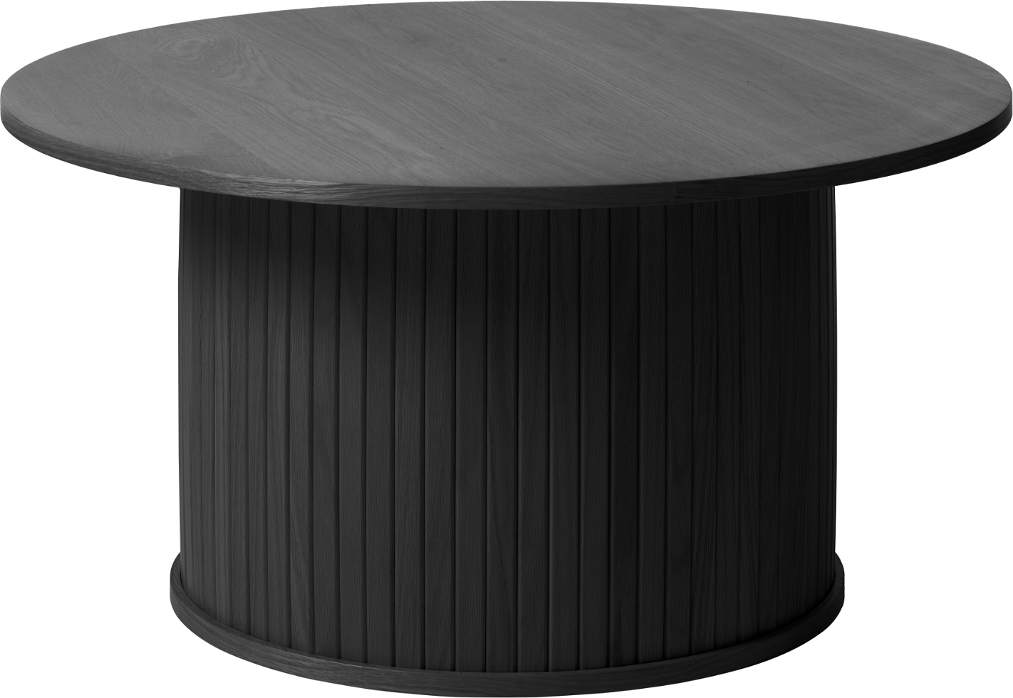 Sofabord Loungebord Nordique Design Nola ø90ã H45 Cm Sort Eg