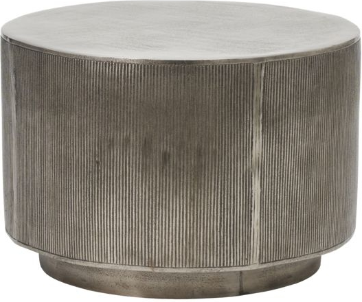 Sofabord Stuebord House Doctor Rota Aluminium ø50ã 35 Cm Børstet Sølv