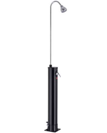 Solar Udendørs Bruser Sort 18l 7ft
