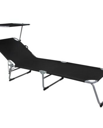 Solseng Hawaii Antracit Aluminium 195x60x30cm