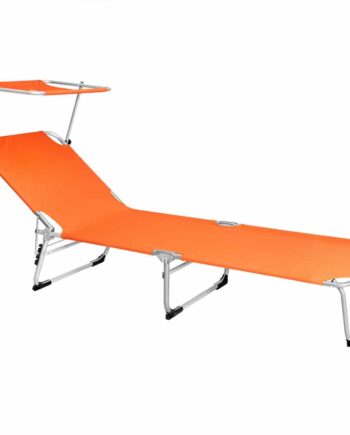 Solseng Hawaii Orange Aluminium 195x60x30cm