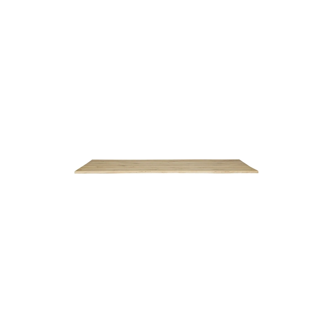 Spisebordplade Woood Tablo   Fsc-certificeret Egetræ 180x90 Cm Organisk Formkant Natur