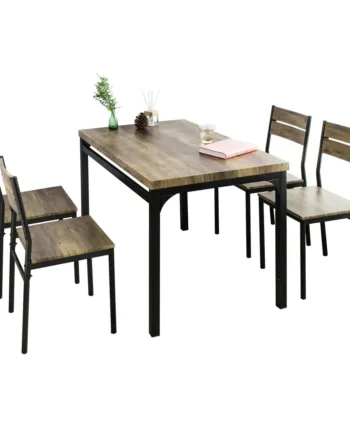 Spisebordssæt  Bord Med   Stole  Industriel Stil