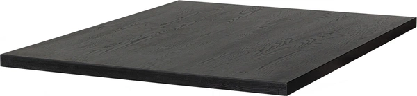 Spisebordstillægsplade Woood Tablo Lungo   Sort Fsc-ask 150x120x5 Cm