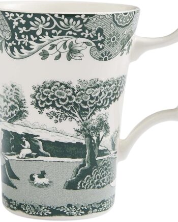 Spode Heritage Green Italian Krus 28 Cl  Grøn Hvid