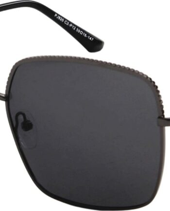 Square Solbriller Til Kvinder Kaleu Fierce Sort ø59 Mm