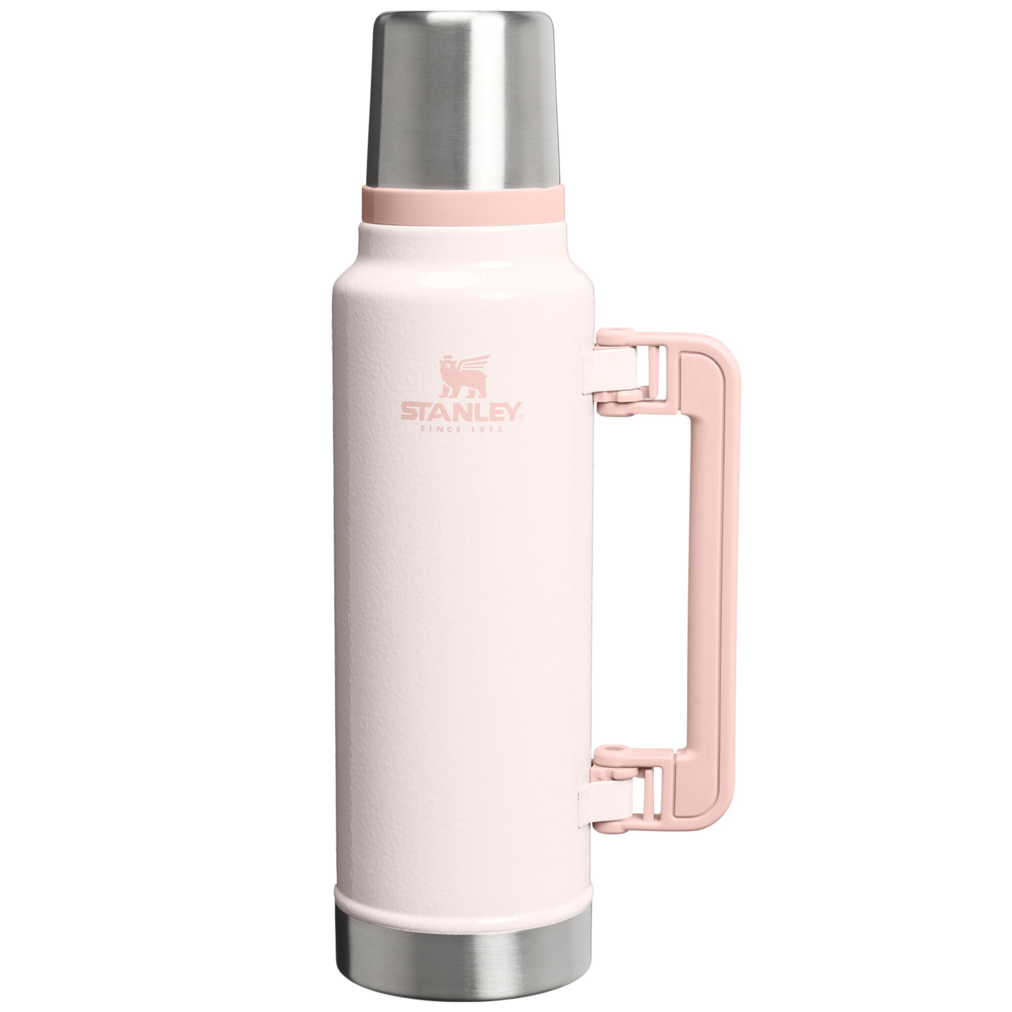Stanley Legendary Classic Termoflaske Liter Hammertone Rose Quartz