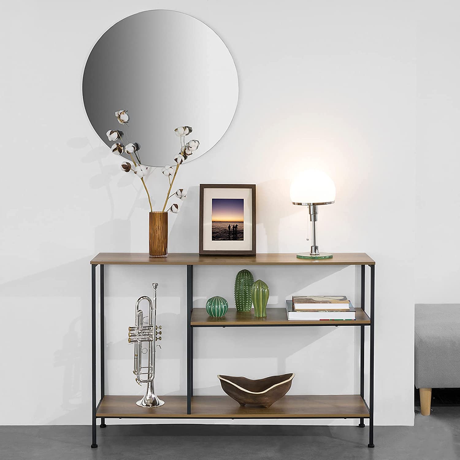 Stilsikkert Konsolbord  30   80   120 Cm  Brun