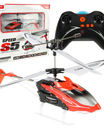 Syma S5 3ch Rc Helikopter Rød