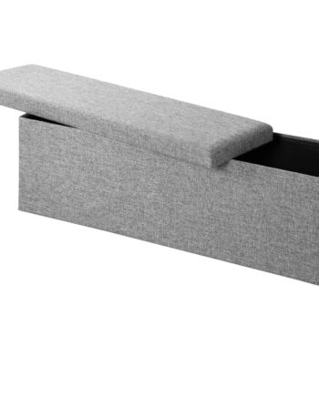 Taburet Bænk Bryst Bænk Sæde Kube Skammel Sæde Bryst Legetøjs Box Bænk  Model:   Grå