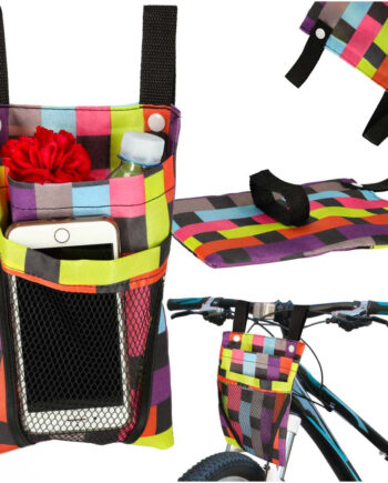 Taske Til Cykel  Scooter  Telefon  Cykeltaske  Farverigt Tern