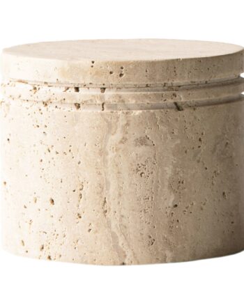 Tell Me More Travertine Opbevaringskrukke 11   Cm