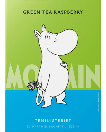 Teministeriet Moomin Grøn Te  Hindbær