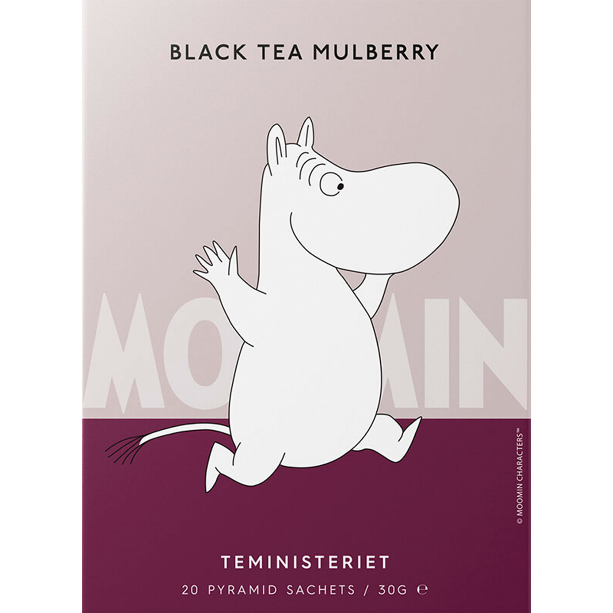 Teministeriet Moomin Sort Te Marmot