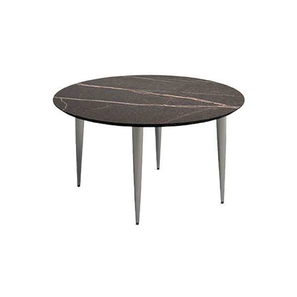 Thomsen Furniture Katrine Sofabord ø128 Cm Laminat Bøg Lak 40 Cm