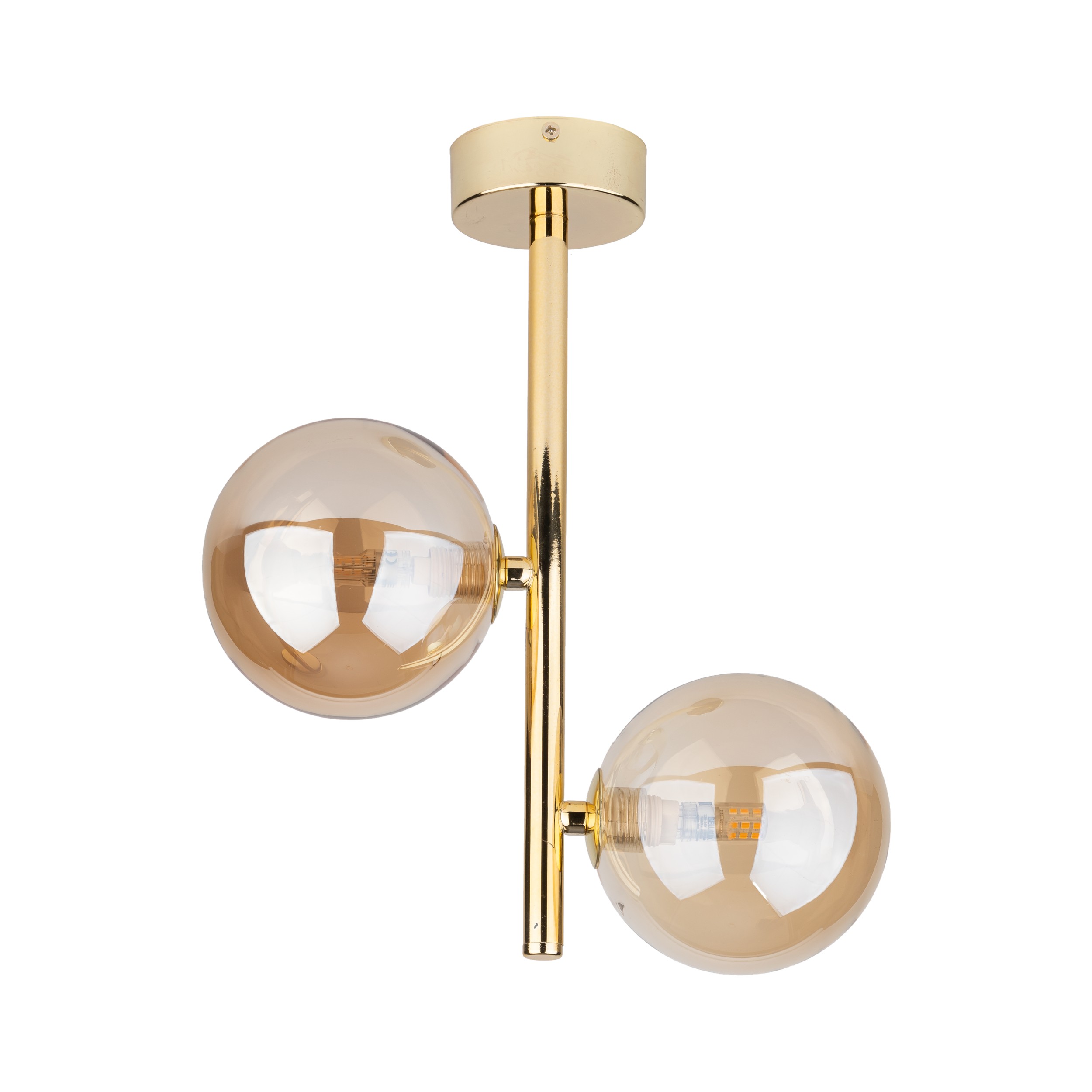 Tk Estera Loftlampe Skærme Guld Glas Og Metal