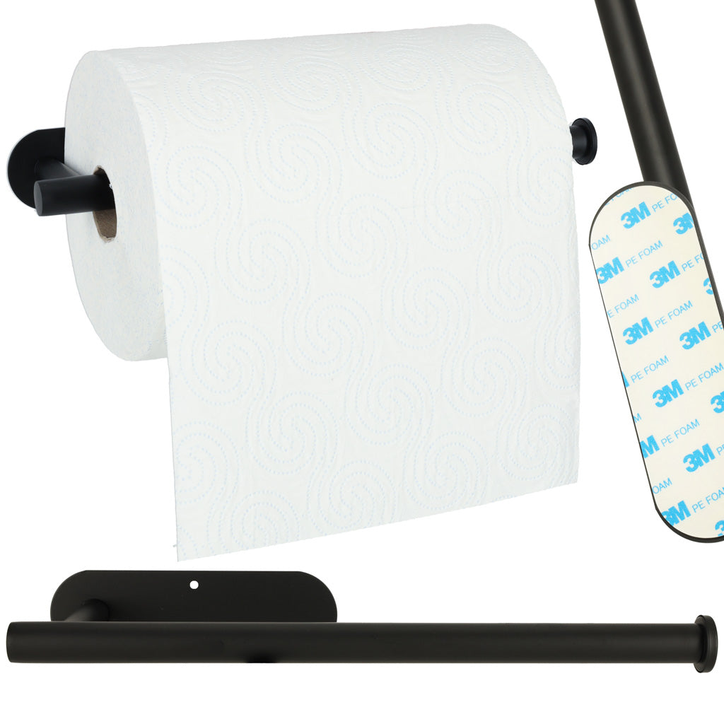 Toiletpapirholder Sort