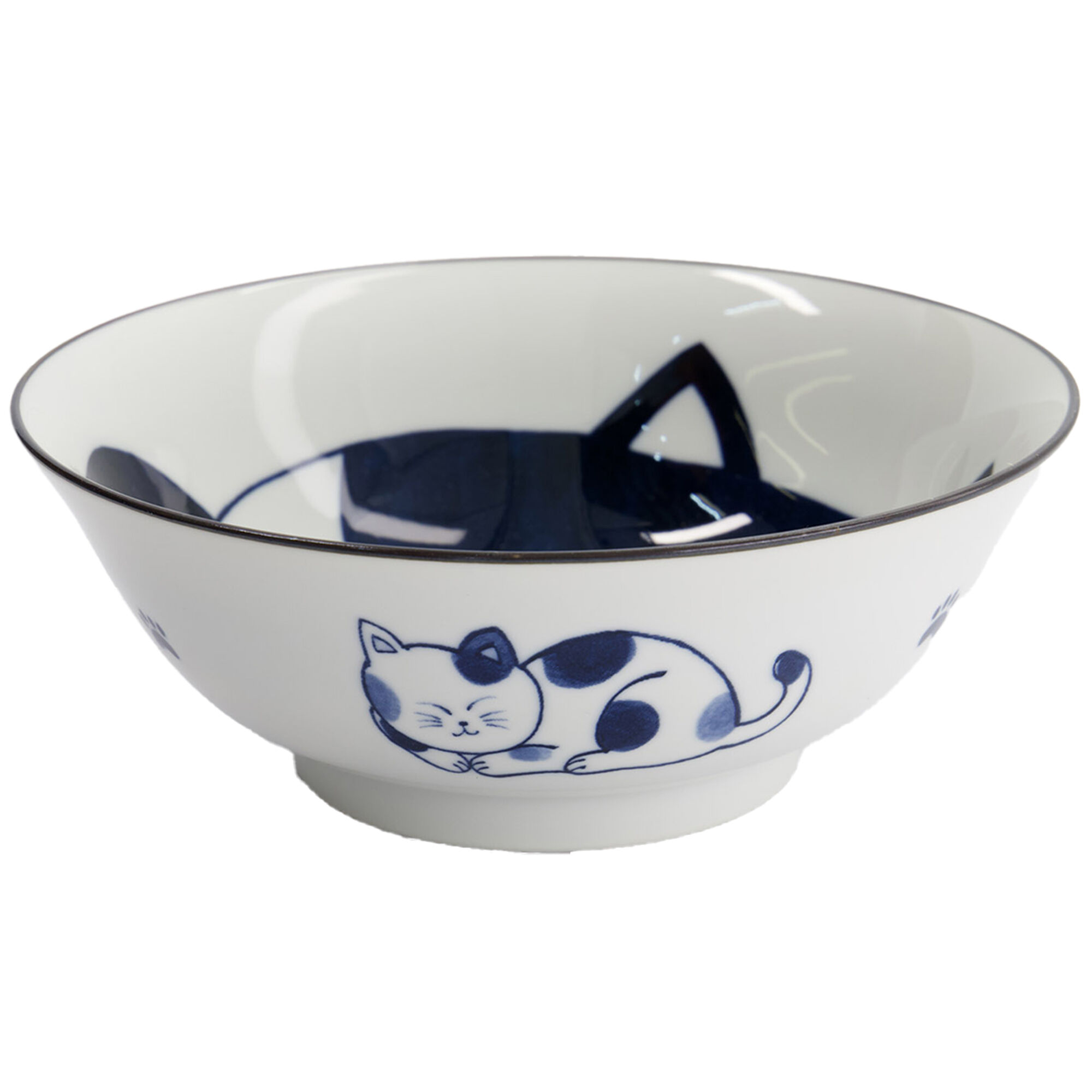 Tokyo Design Studio Kawaii Cat Neko Ramenskål   Liter  33417