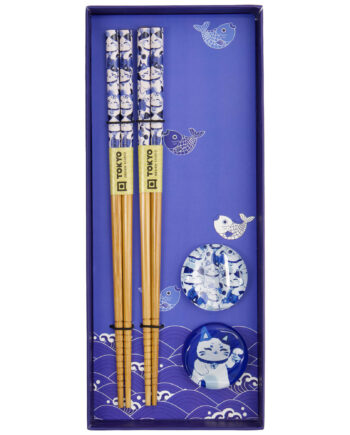 Tokyo Design Studio Lucky Cat Spisepinde Gaveæske  -pak