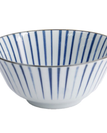 Tokyo Design Studio Natsu Tokusa Tayo Skål 500 Ml  Blå Hvid