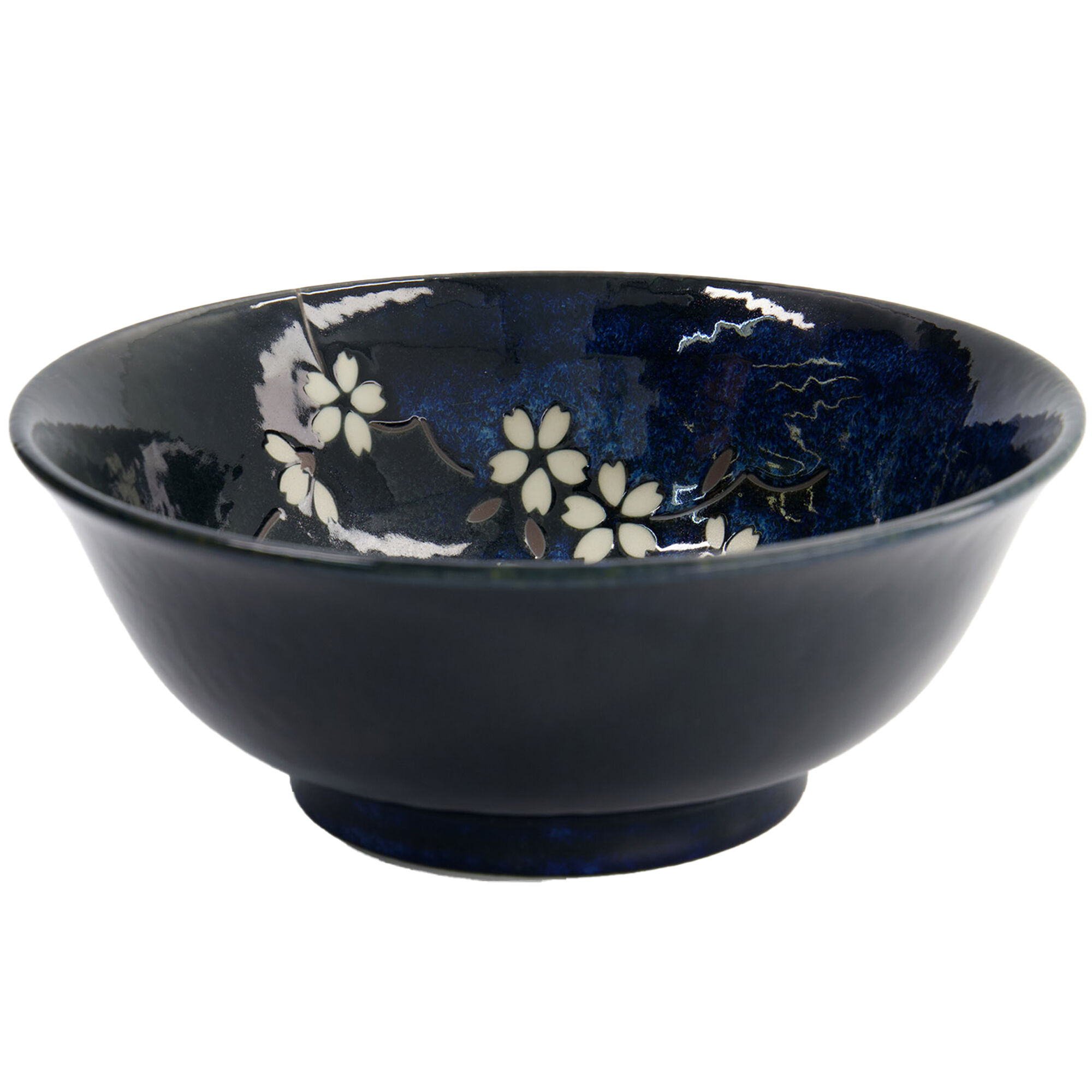 Tokyo Design Studio Sakura Ramenskål     Liter  Cobolt Blue