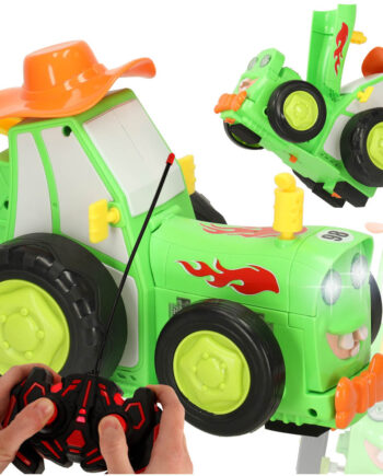 Traktor Rc Traktor Hoppende Dansende Lyd Grøn
