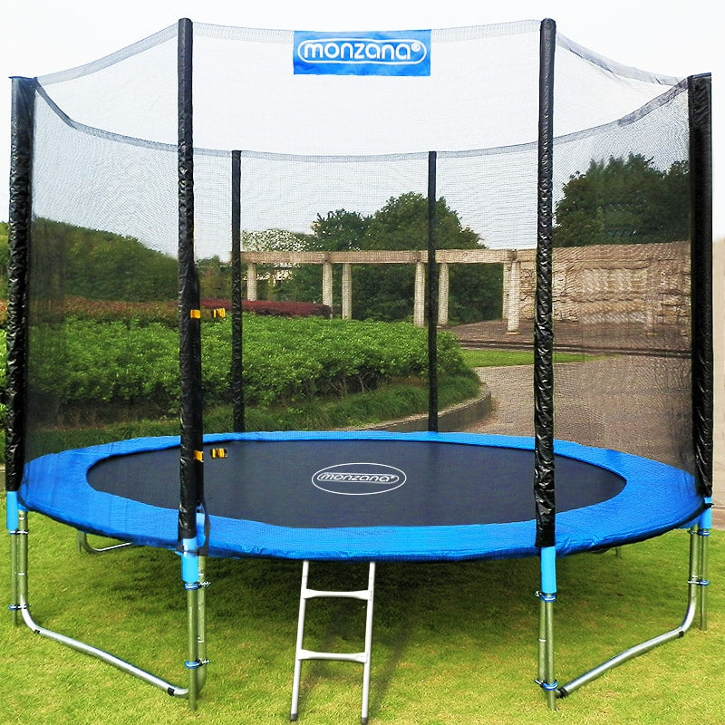 Trampolin 366 Cm Komplet Sæt Inkl Sikkerhedsnet