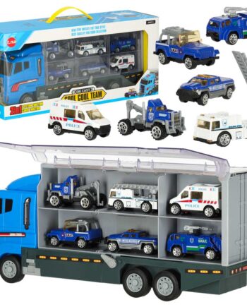Transporter Lastbil Tir-kaster   Metalbiler Politi