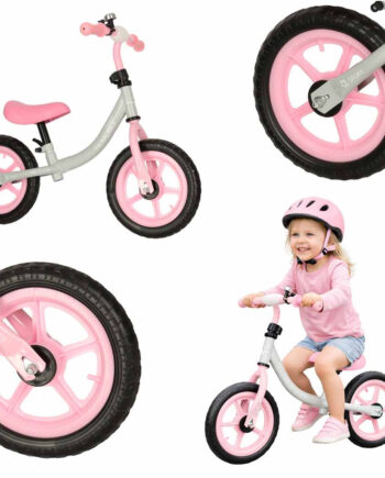 Trike Fix Balance Cross-country Cykel Hvid Og Pink