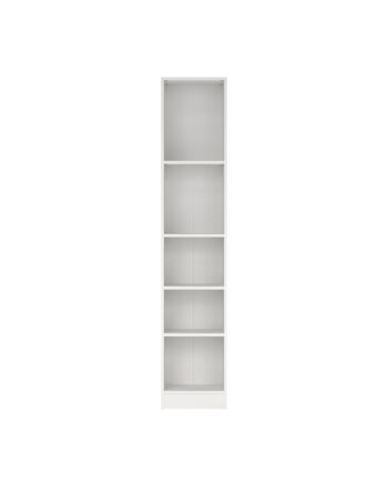 Tvilum Basic Bogkasse Hvid       Hylder  :203 2cm X40 6cm   26 75cm