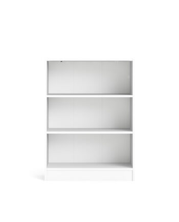 Tvilum Basic Bogkasse Hvid       Hylder  :107 2cm X79cm   26 72cm