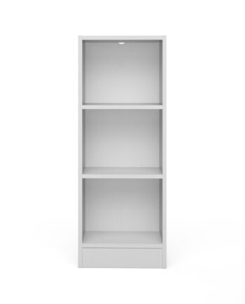 Tvilum Basic Bogkasse Hvid       Hylder   :107 2cm X40 6cm   26 72cm