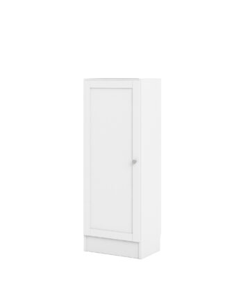 Tvilum Basic Reol Hvid       Låge Og   Hylder   :107 2cm X40 6cm   28 3cm