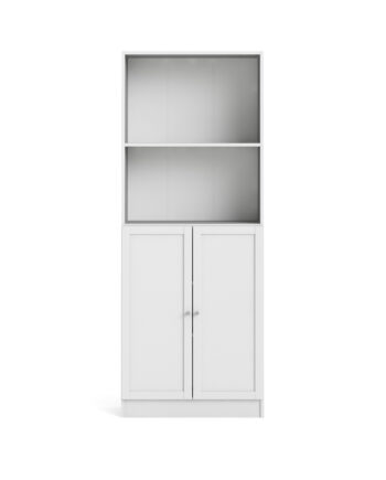 Tvilum Basic Reol Hvid       Låger Og   Hylder   :203 2cm X79cm   28 3cm