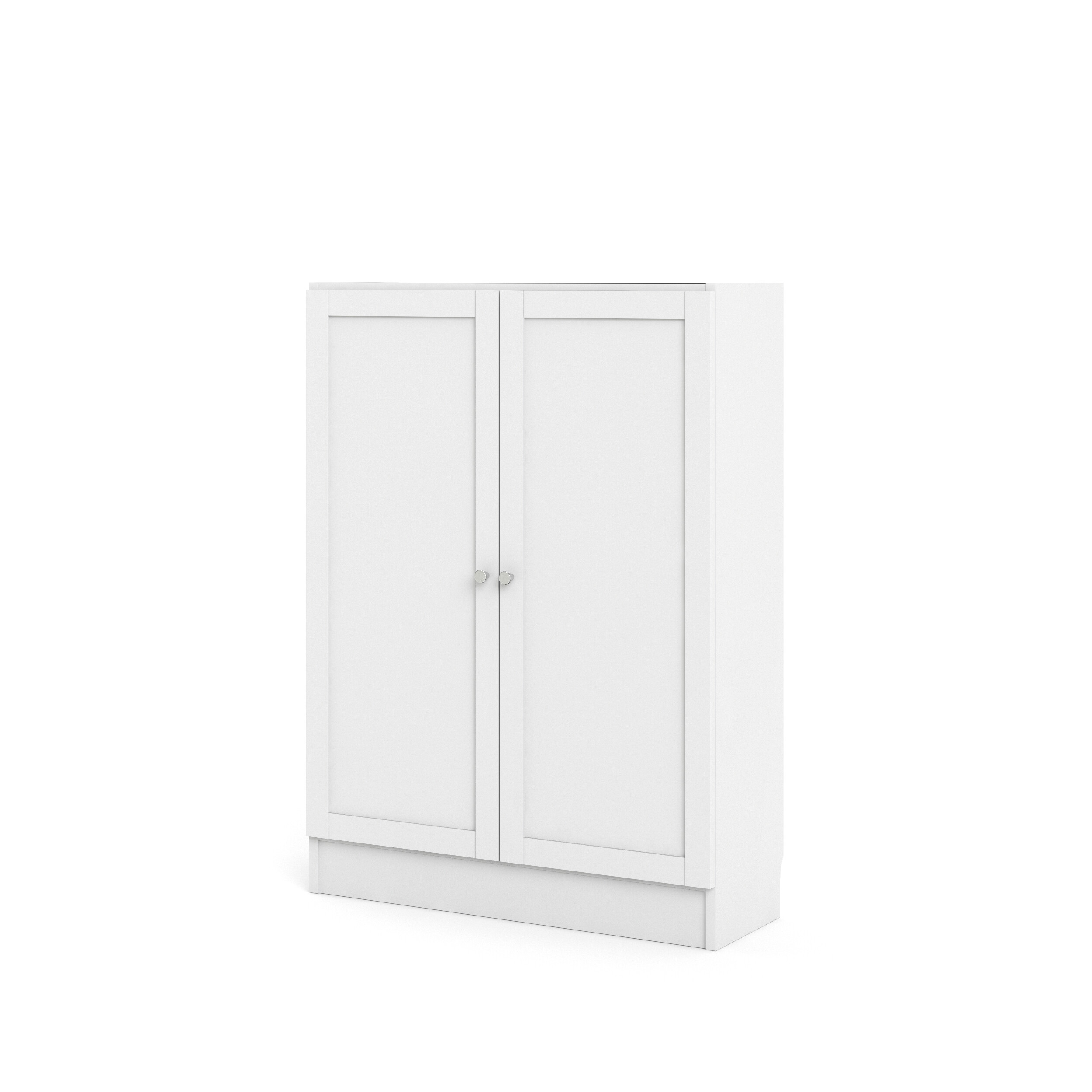 Tvilum Basic Reol Hvid Låger Og Hylder :107 2cm X79cm 28 3cm