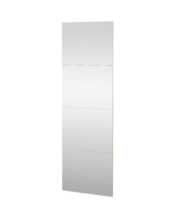 Tvilum Bergamo Skydelåge Med Spejl Til 140   220 Cm Spejlglas