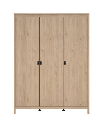 Tvilum Madrid Garderobeskab       Låger    Bøjlestang Og   Hylder Jackson Hickory Træ