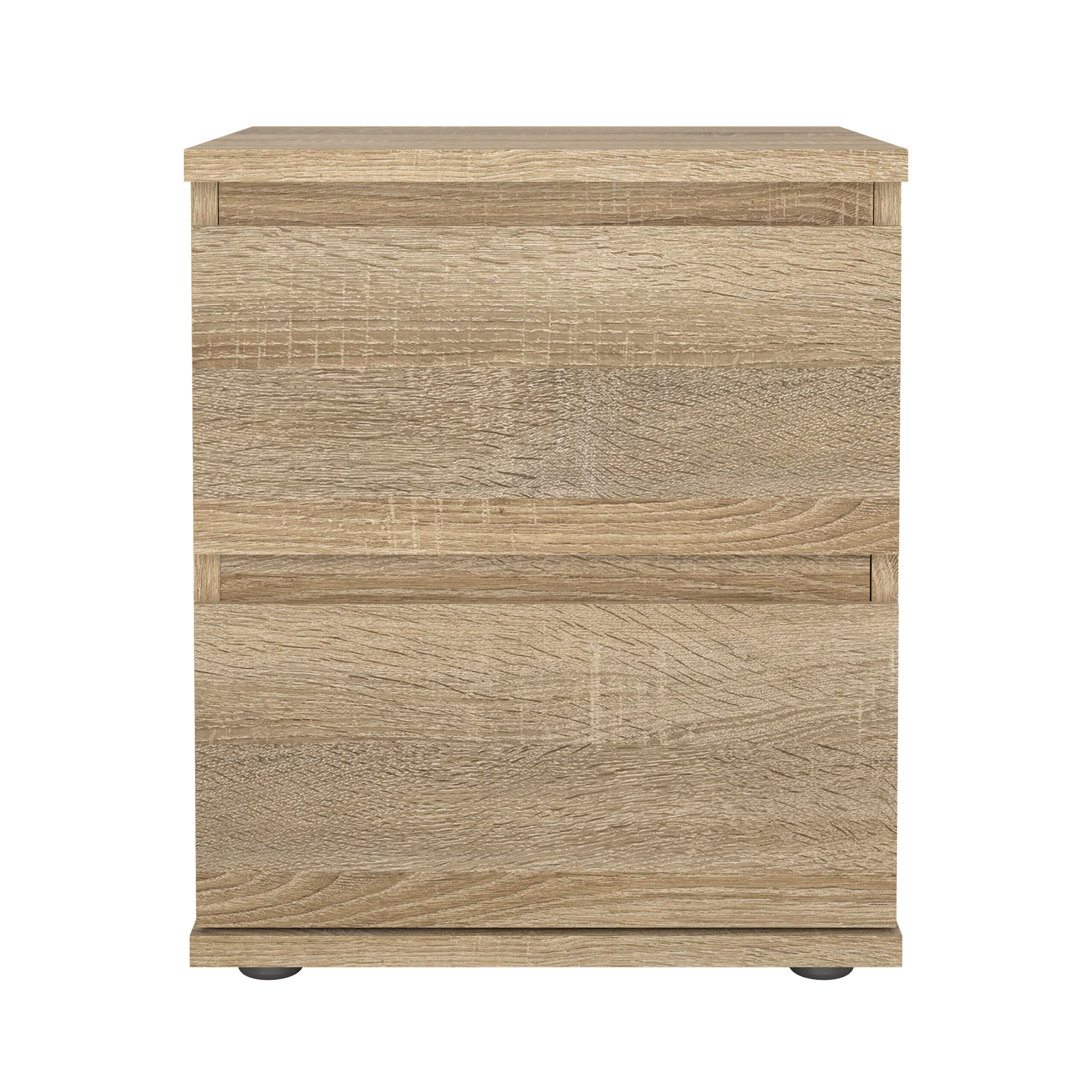 Tvilum Nova Natbord Naturfarvet Komposittræ Eg Struktur Skuffer Kvadratisk 48x34