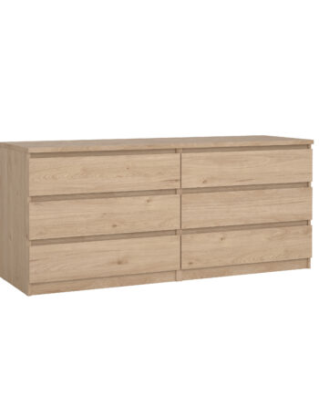 Tvilum Pepe Dobbelt Kommode       Skuffer Jackson Hickory Træ