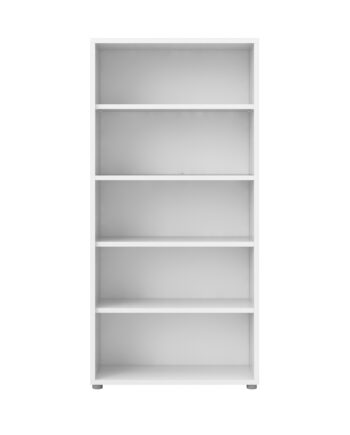 Tvilum Prima Reol Hvid  Sort    Hylder Hvid