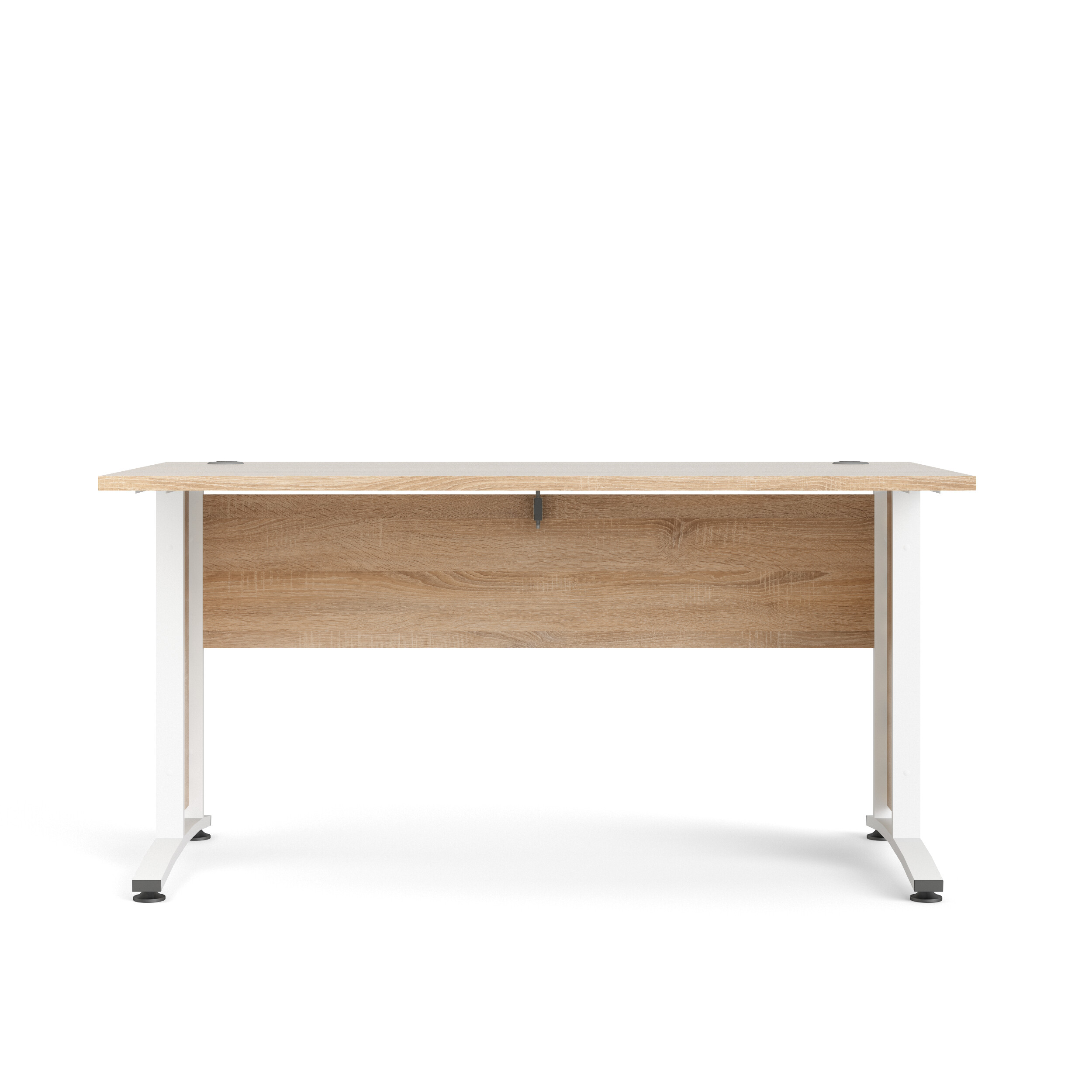 Tvilum Prima Skrivebord Natur Egetræsfinér Og Hvid 150x80