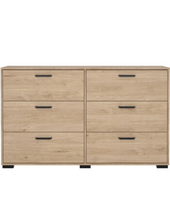Tvilum Sofia Dobbelt Kommode       Skuffer Jackson Hickory Træ