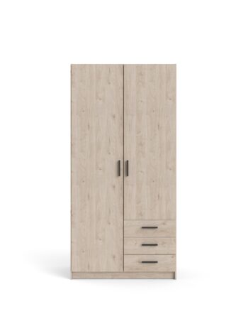 Tvilum Sprint Garderobeskab   Låger     Skuffer Parceljackson Hickory Jackson Hickory