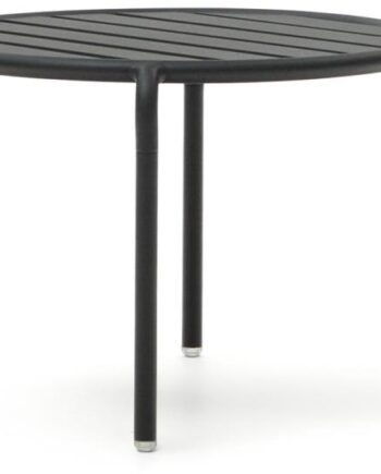 Udendørs Aluminiums Sidebord Kave Home Joncols Grå 42   68   68 Cm