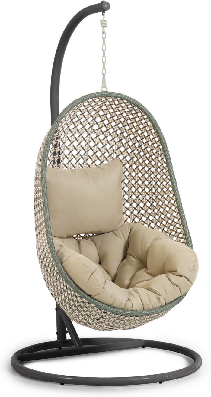 Udendørs Hængestol Med Stativ Kave Home Cira Multifarvet Polyrattan