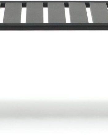 Udendørs Sofabord  Kaffebord Kave Home Joncols Aluminium Grå 113x65x35 Cm