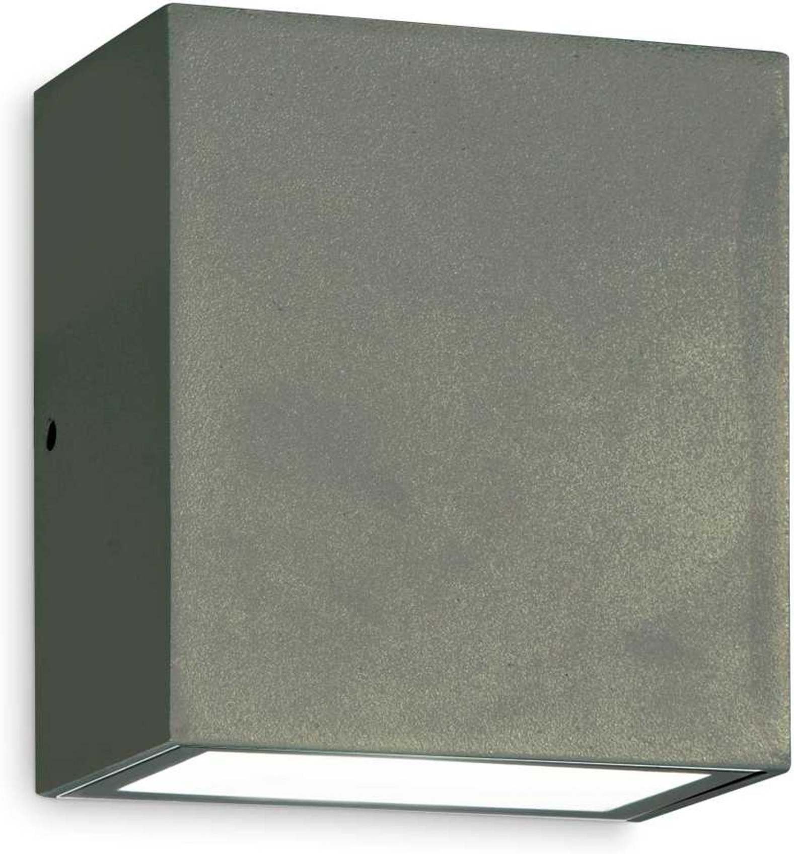 Udendørs Væglampe Ideal Lux Argo Antracit Led 1300 Lm Ip65 Kompakt Facadebelysning
