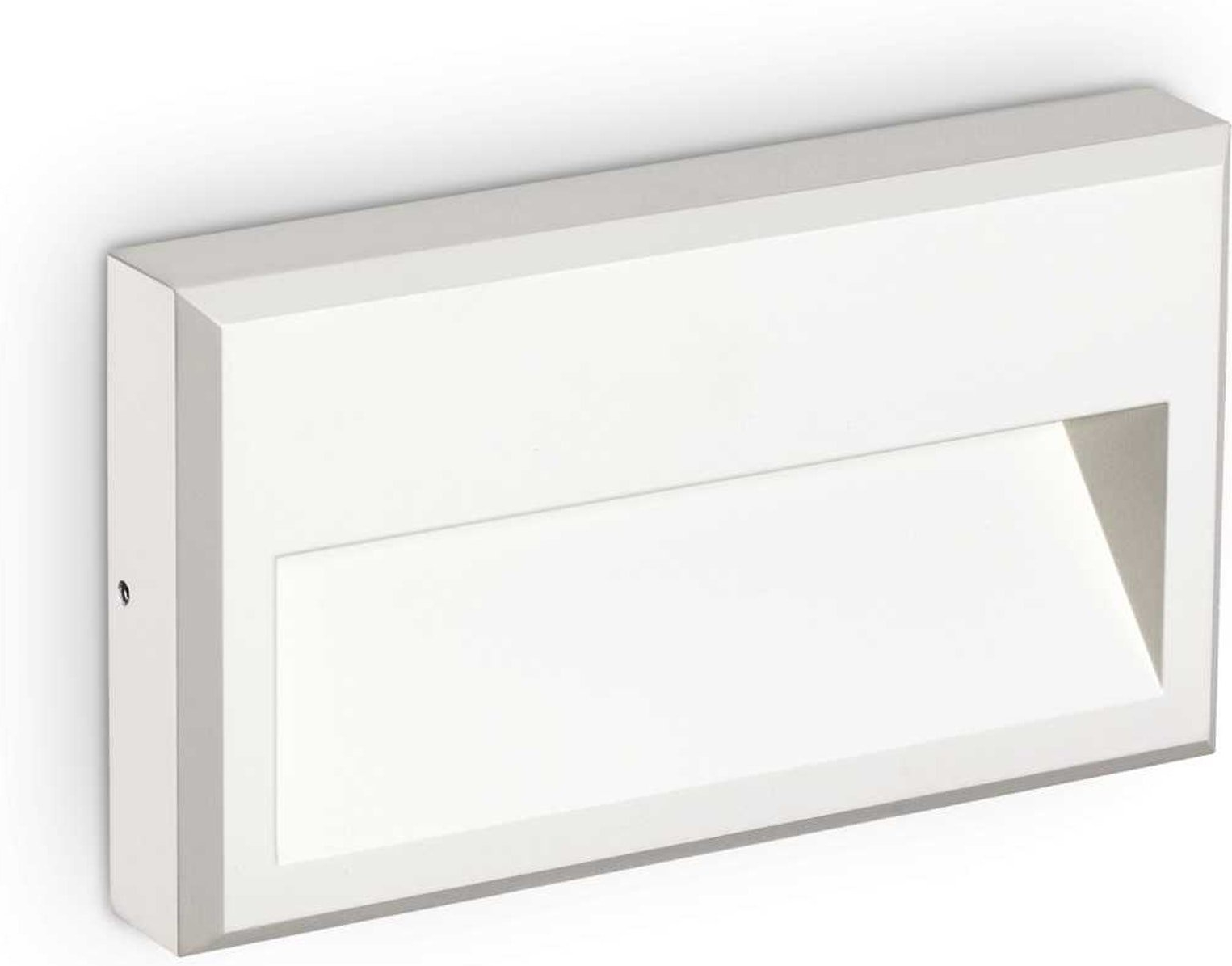 Udendørs Væglampe Ideal Lux Febe Led Ip65 Hvid 22 5x13x3   Cm