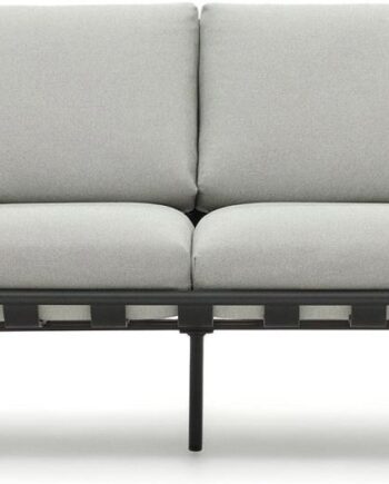 Udendørs  -personers Sofa Kave Home Joncols Grå Aluminium Moderne Nordisk Stil